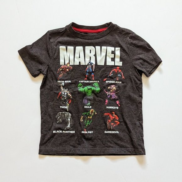 Old Navy Marvel Super Hero Shirt Boys XS/5 - Picture 1 of 4